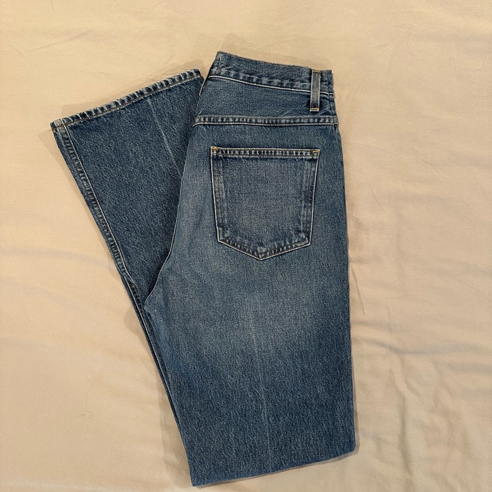 AGOLDE vintage High Rise flared Denim Jeans